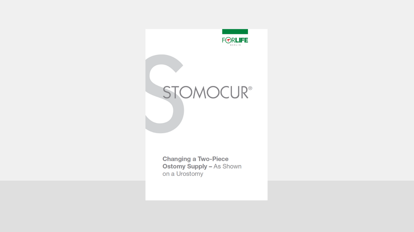 Changing a Two-Piece Ostomy Supply leaflet