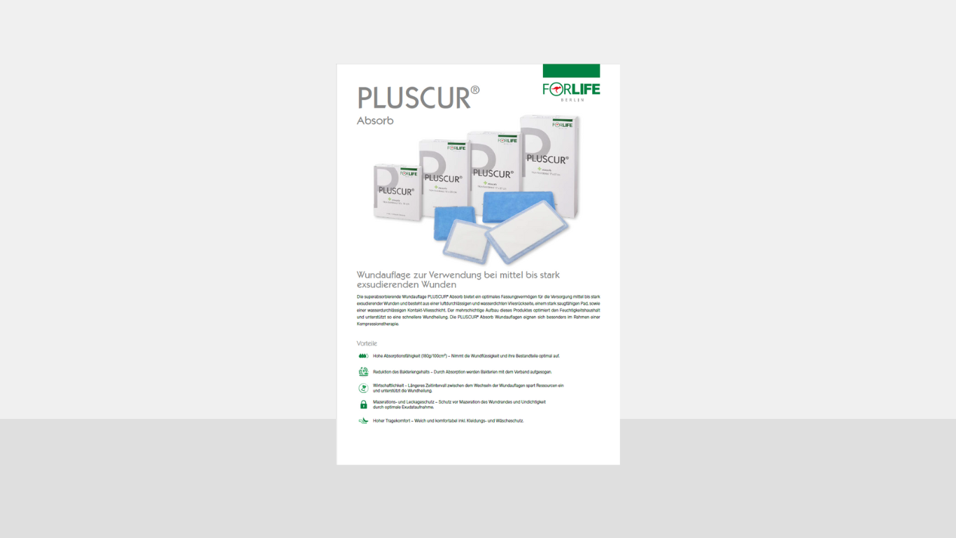 Pluscur Absorb leaflet