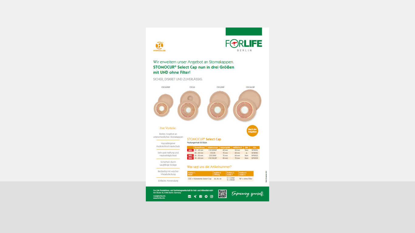 Stomocur Select Cap leaflet