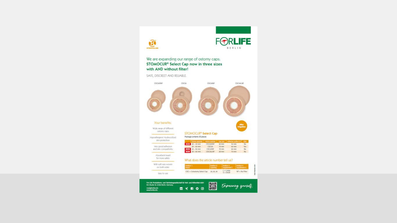 Stomocur Select Cap leaflet