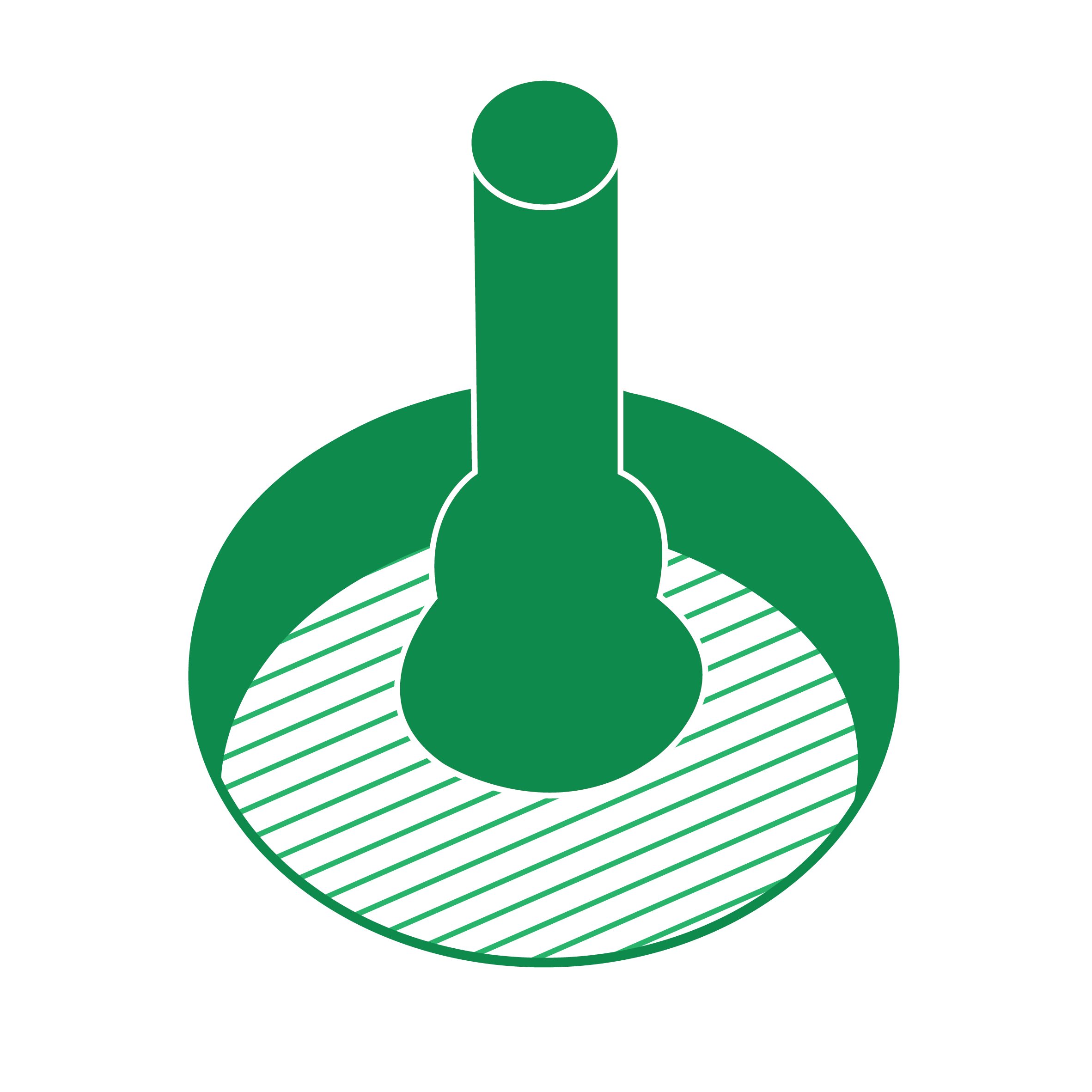 An icon of a urinal condom